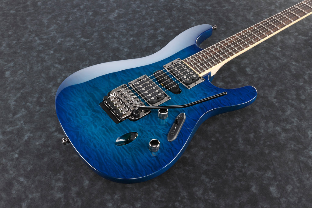 Ibanez Electric Guitar - S Standard 6str Electric Guitar  - Sapphire Blue - S670QMSPB