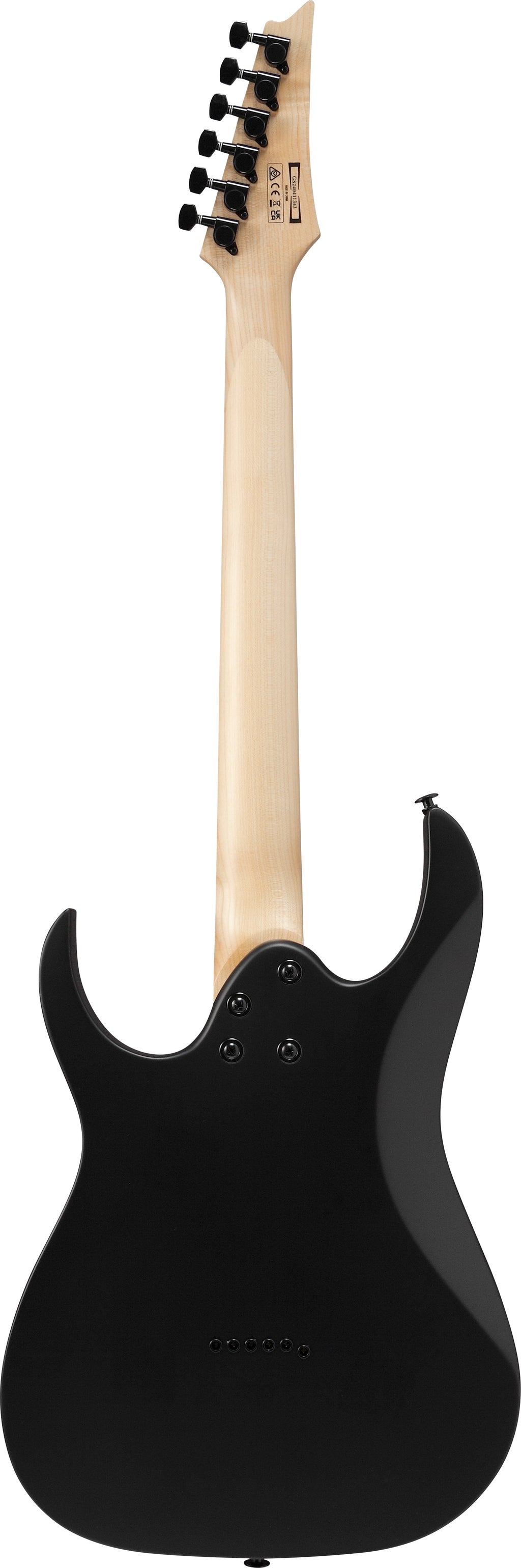 Ibanez Electric Guitar - GIO RG 6str Electric Guitar - Black Flat - GRGR131EXBKF