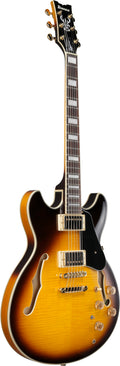Ibanez Electric Guitar - John Scofield Signature 6str Electric Guitar - Two-tone Burst - JSM10EMTTB
