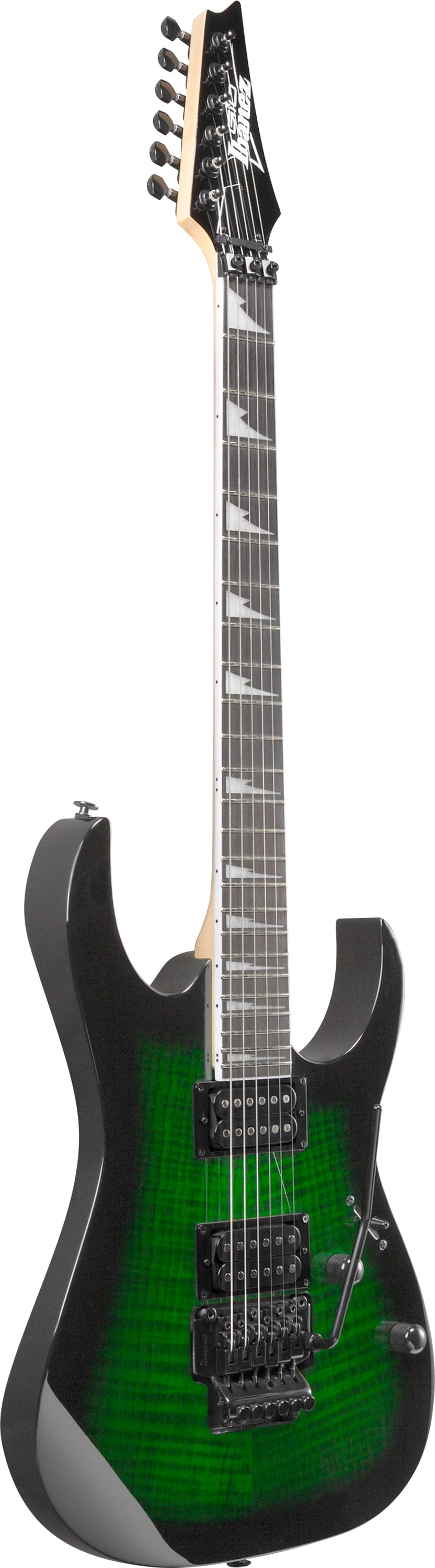 Ibanez Electric Guitar - GIO RG 6str Electric Guitar - Transparent Emerald Burst - GRG320FATEB