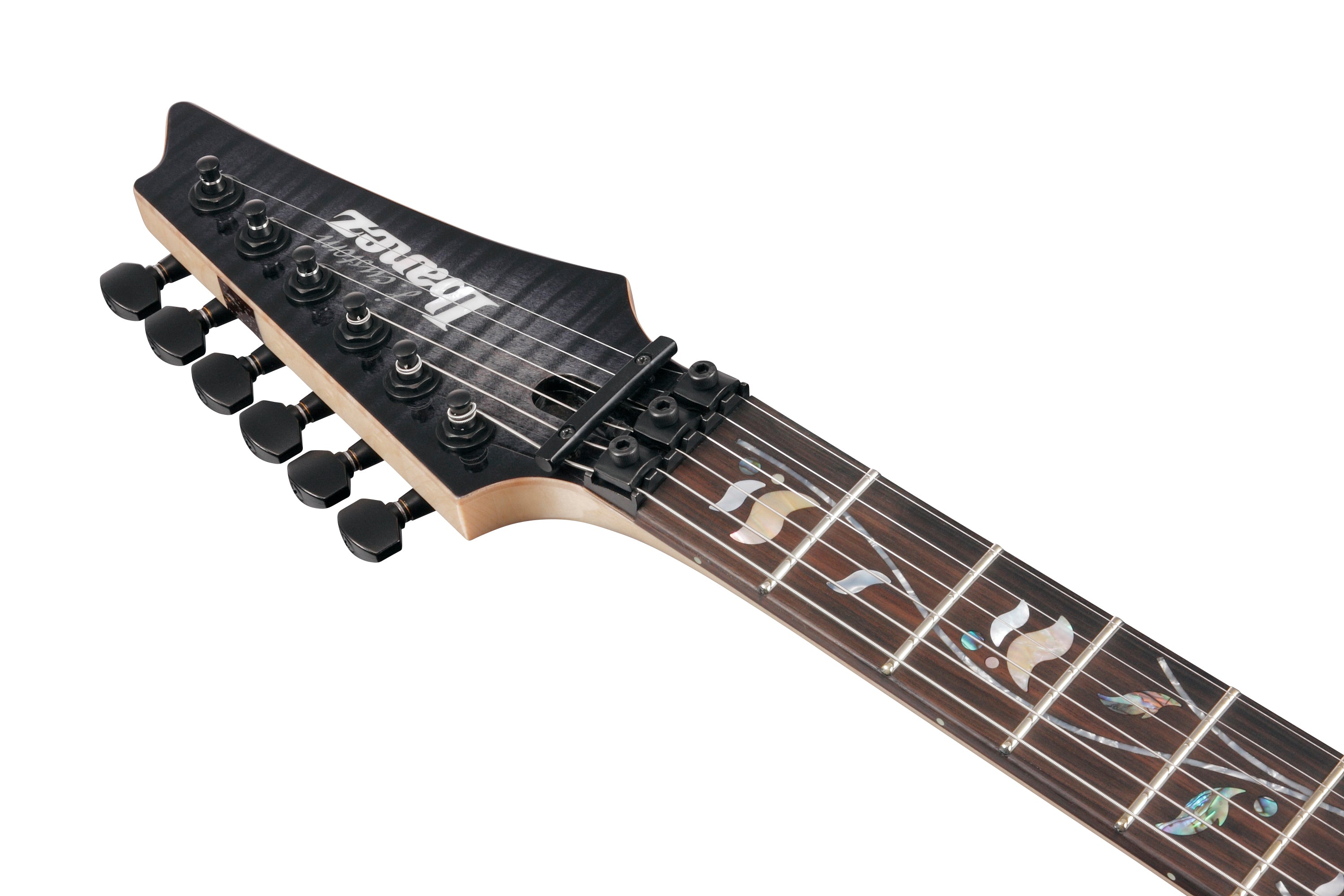 Ibanez Electric Guitar - RG j.custom Axe Desing Lab 6str Electric Guitar w/Case - Black Rutile - RG8870BRE