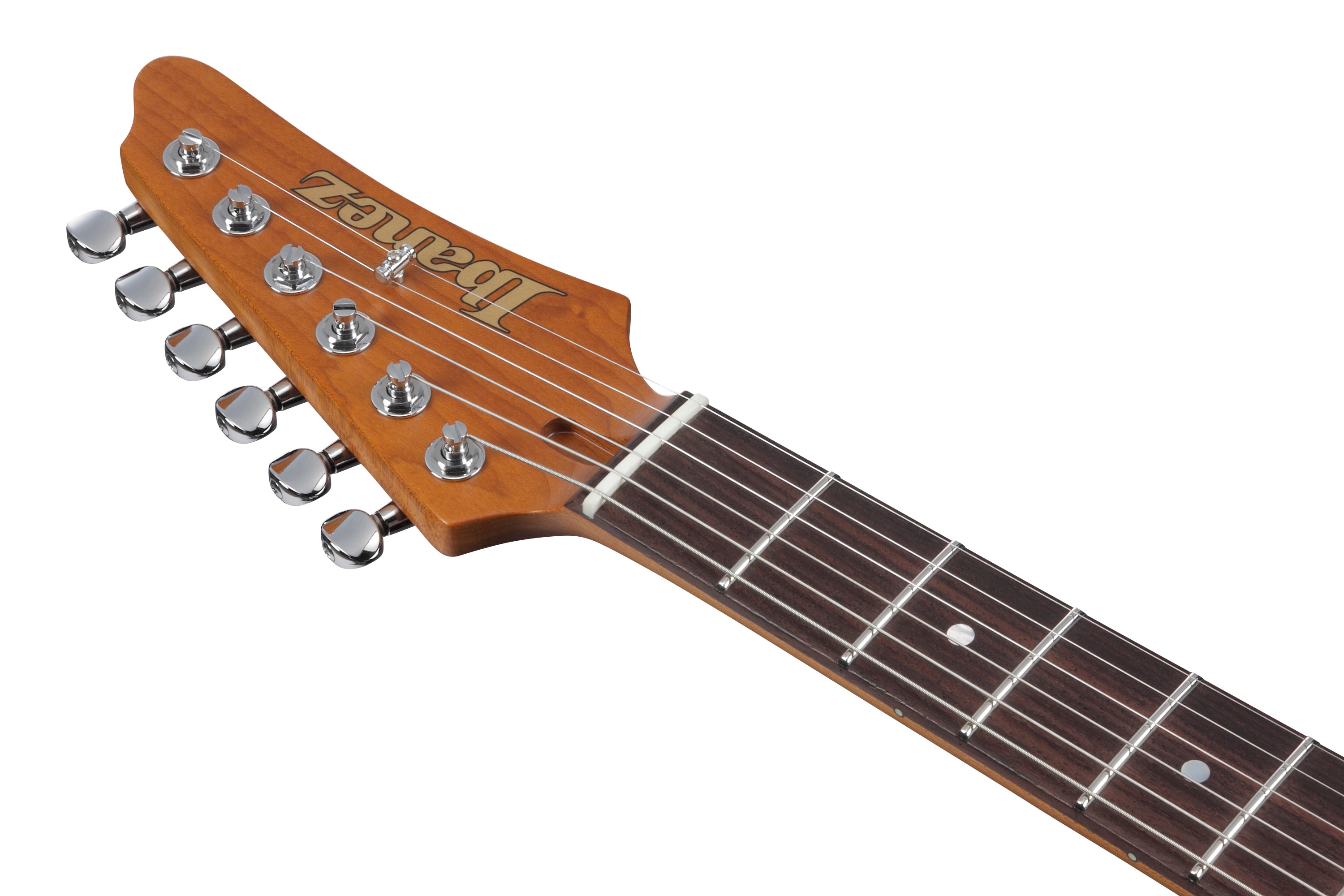 Ibanez Electric Guitar - AZ Prestige 6str Electric Guitar w/Case - Vermillion Red - AZ2204NWVR