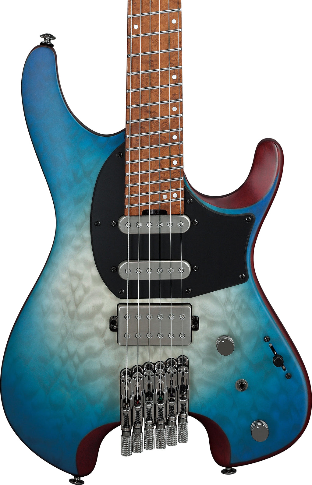 Ibanez Electric Guitar - Q Standard 6str Electric Guitar - Blue Sphere Burst Flat - QX54QMBSM