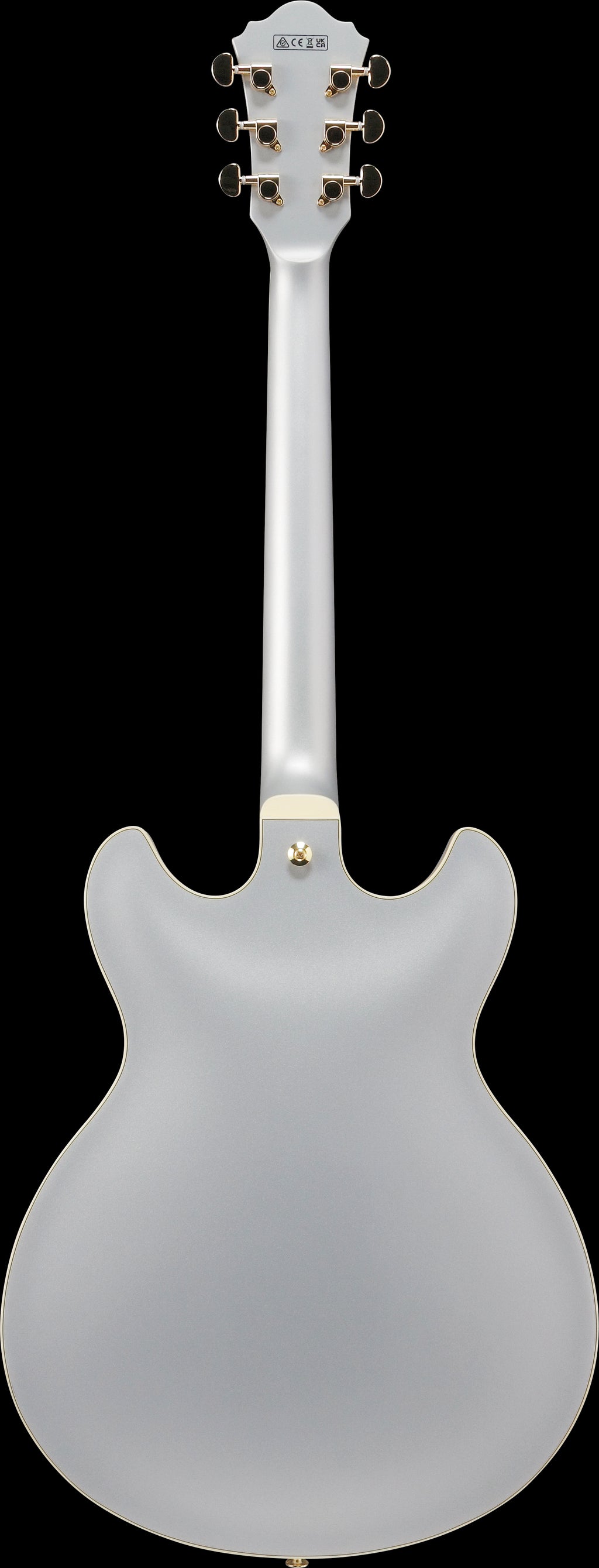 Ibanez Electric Guitar - AS Artcore 6str Electric Guitar  - Moonstone Silver Flat - AS73GMSF