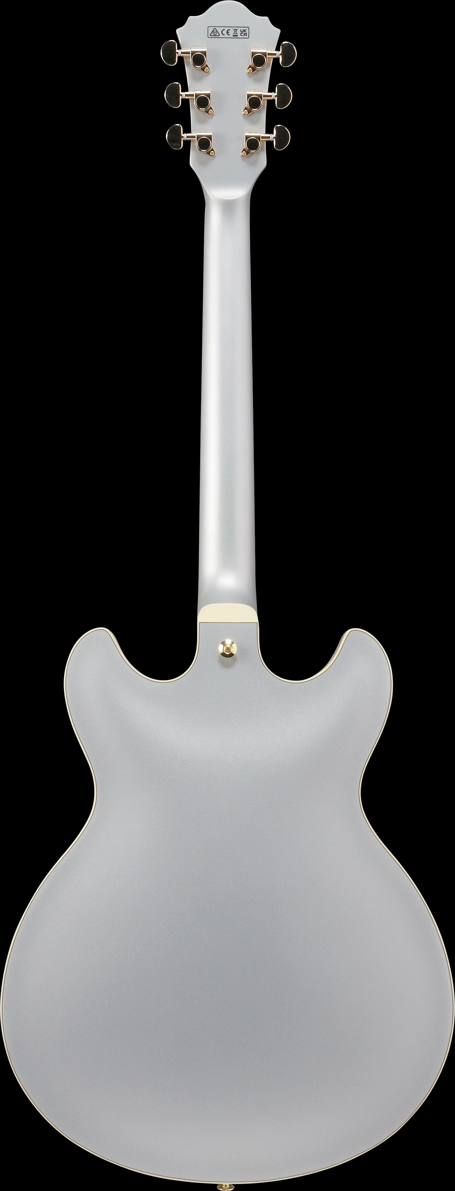 Ibanez Electric Guitar - AS Artcore 6str Electric Guitar  - Moonstone Silver Flat - AS73GMSF