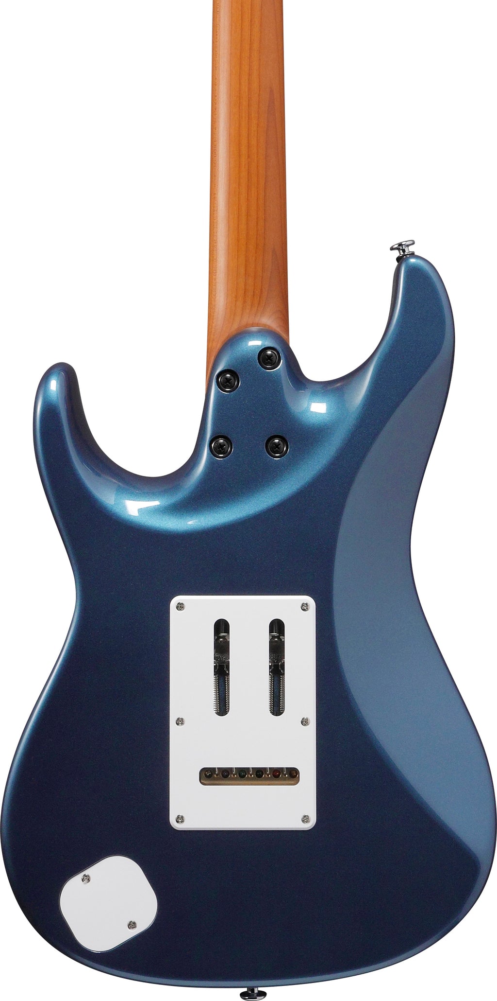 Ibanez Electric Guitar - AZ Prestige 6str Electric Guitar w/Case - Prussian Blue Metallic - AZ2204NPBM