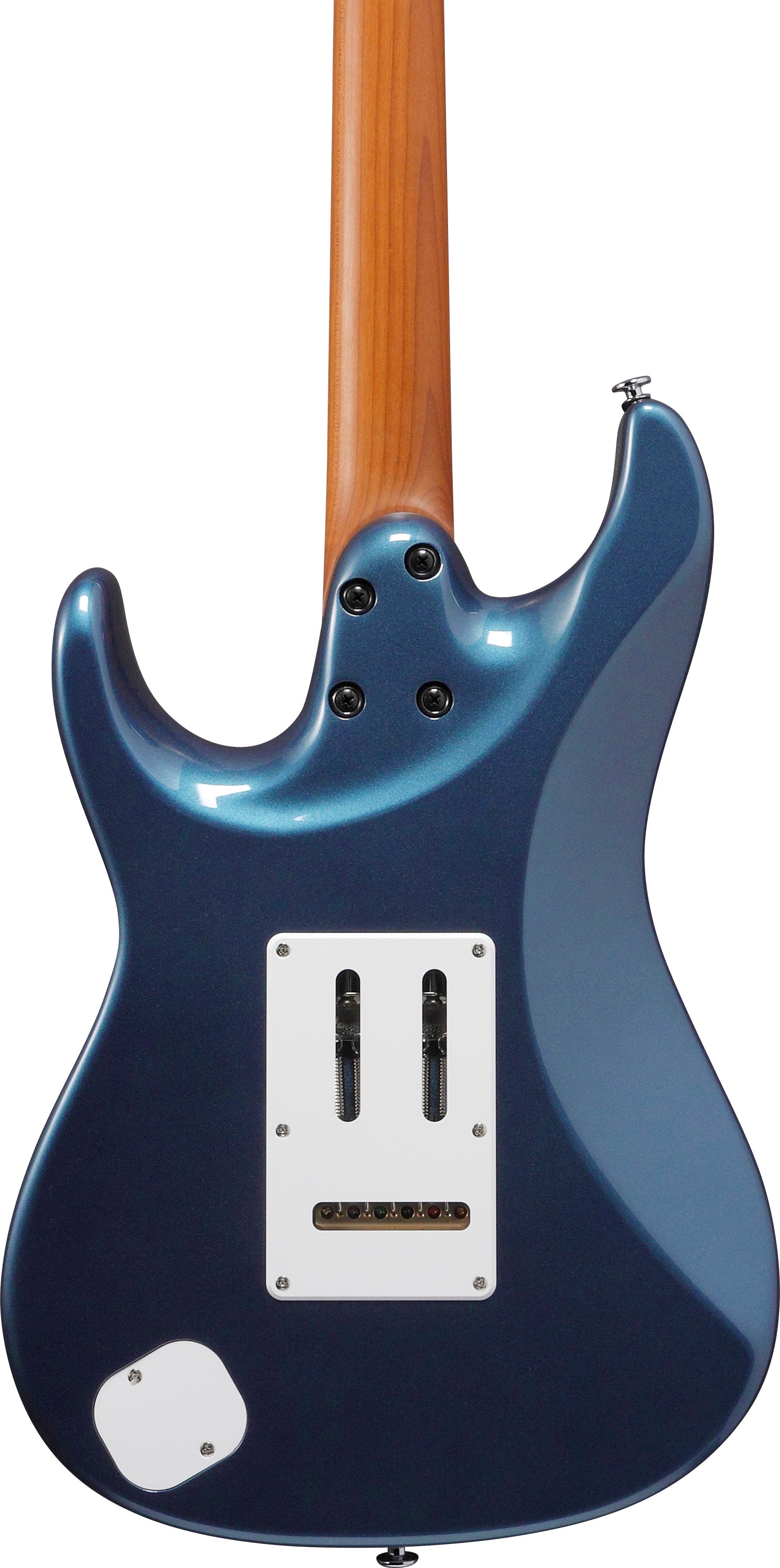 Ibanez Electric Guitar - AZ Prestige 6str Electric Guitar w/Case - Prussian Blue Metallic - AZ2204NPBM