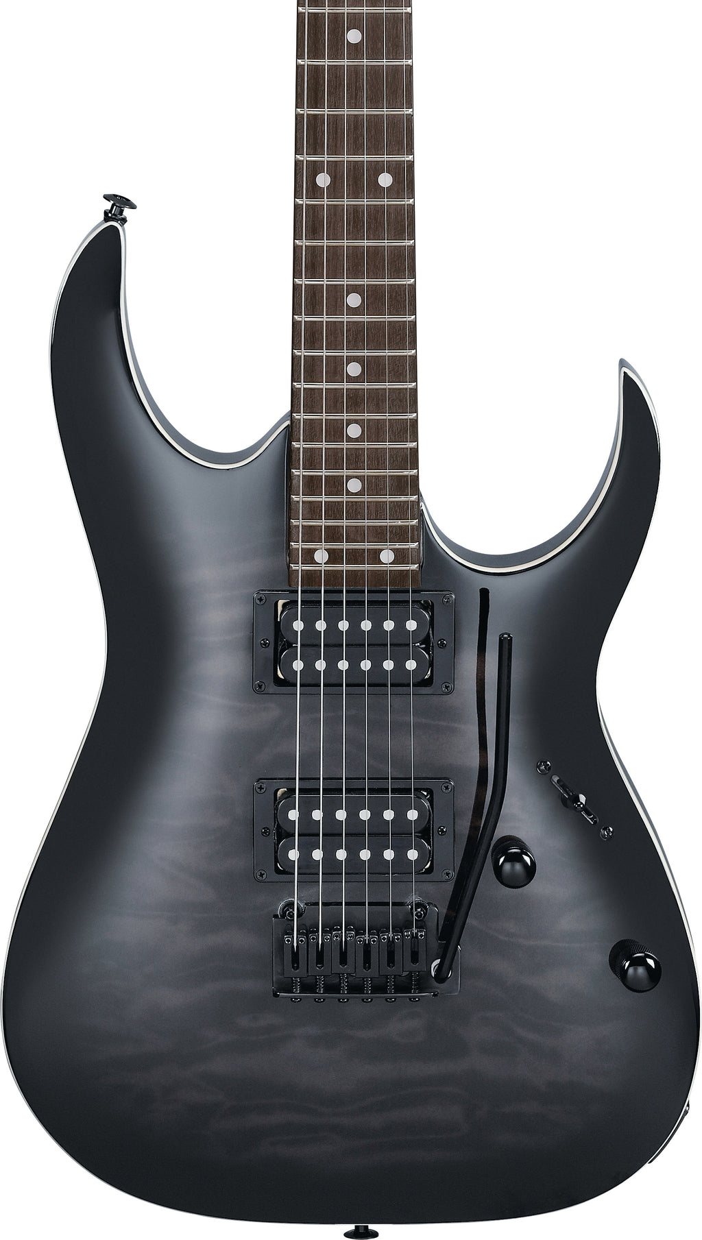 Ibanez Electric Guitar - GIO RGA 6str Electric Guitar - Transparent Black Sunburst - GRGA120QATKS