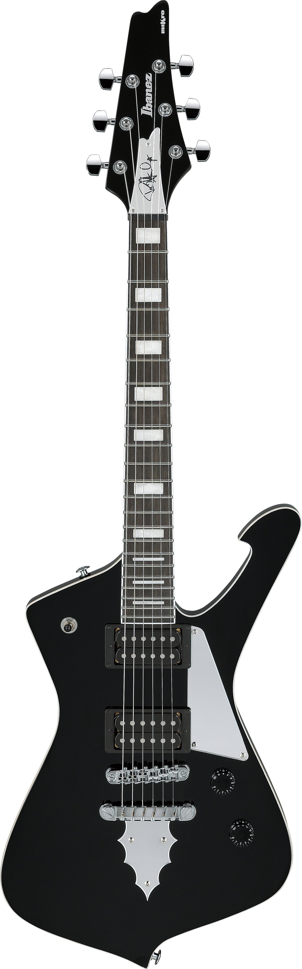 Ibanez Electric Guitar - Paul Stanley Signature 6str Electric Guitar (22.2" scale) - Black - PSM10BK