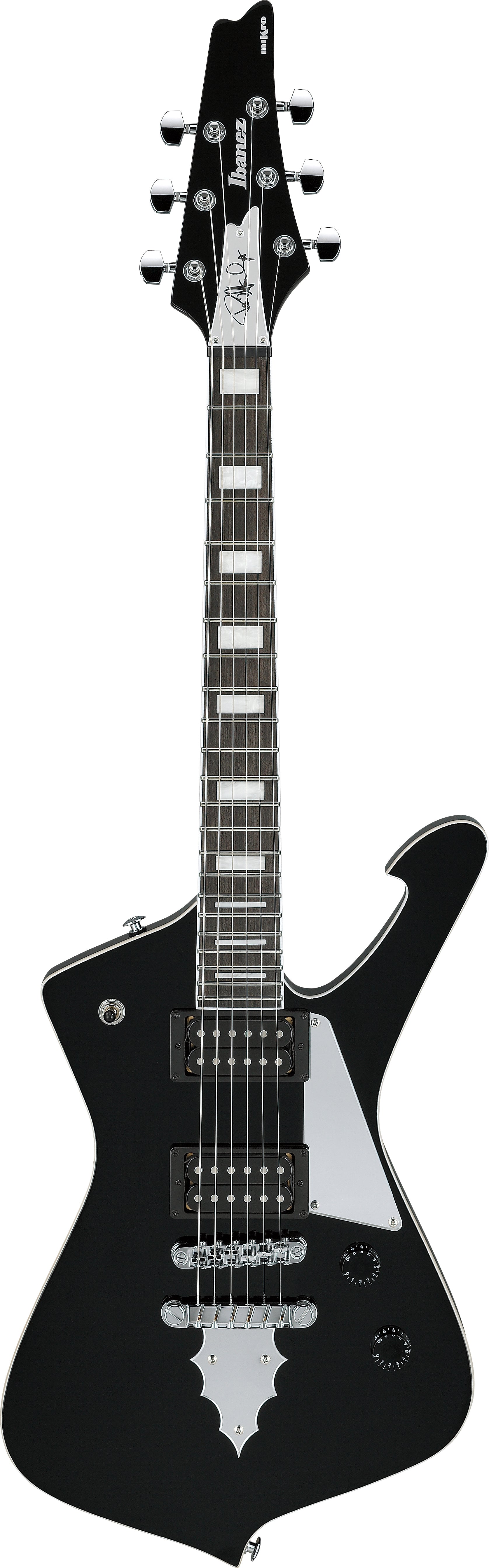 Ibanez Electric Guitar - Paul Stanley Signature 6str Electric Guitar (22.2" scale) - Black - PSM10BK