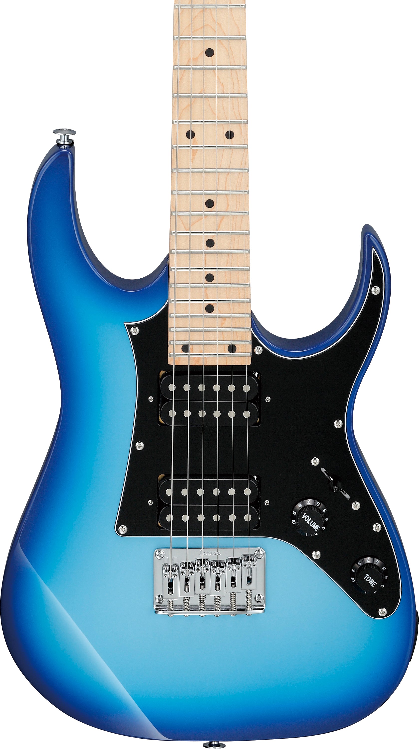 Ibanez Electric Guitar - GIO RG miKro 6str Electric Guitar - Blue Burst - GRGM21MBLT