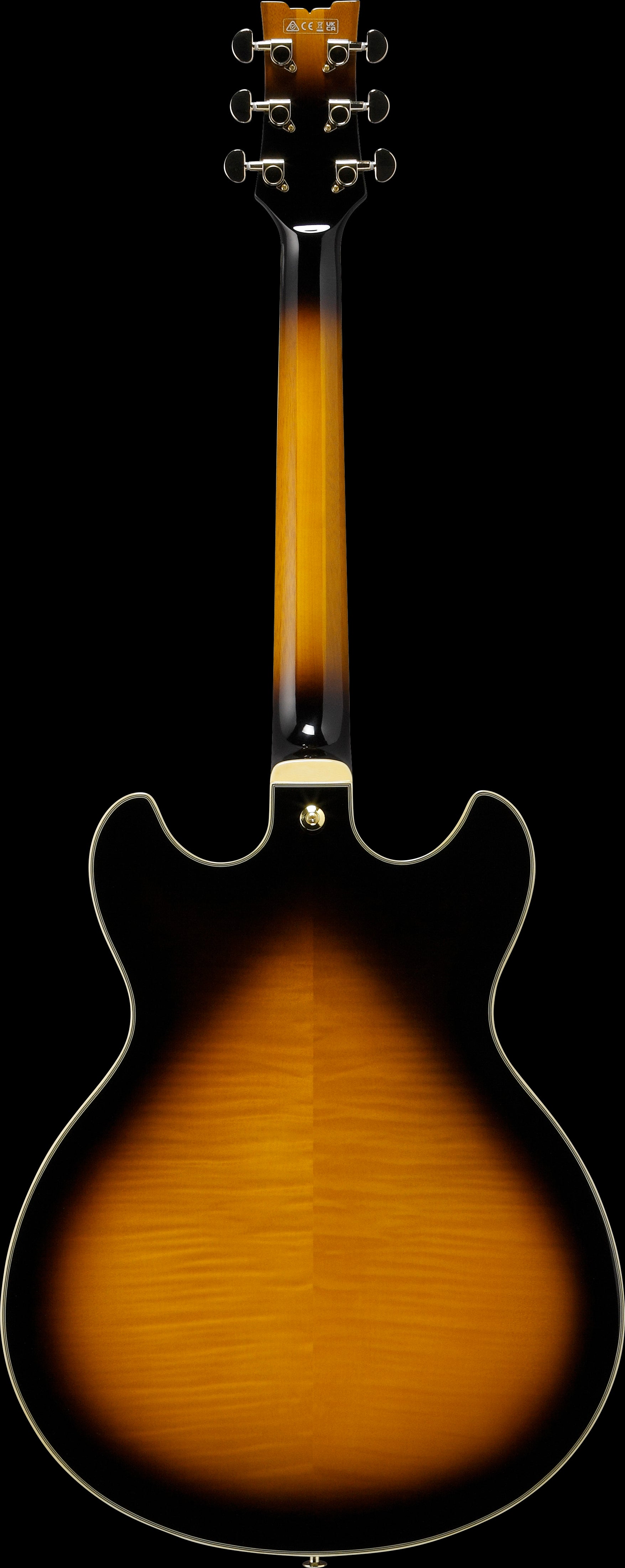 Ibanez Electric Guitar - John Scofield Signature  6str Electric Guitar w/Case - Vintage Yellow Sunburst - JSM10VYS