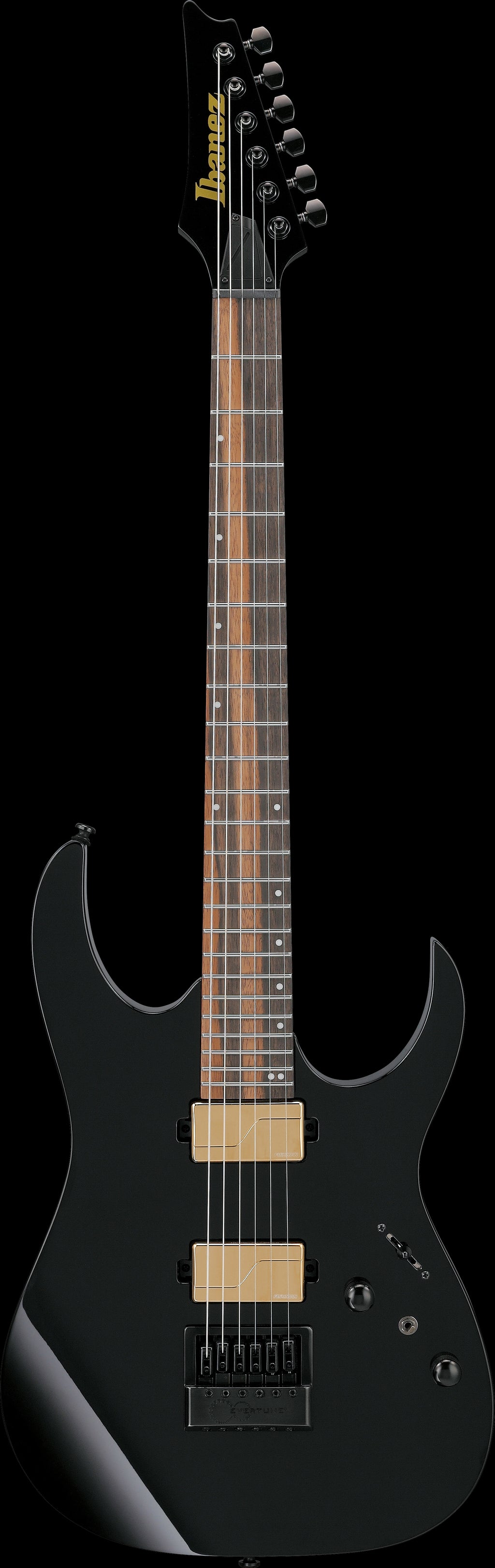 Ibanez Electric Guitar - RG Axe Design Lab 6str Electric Guitar - Black - RGR52ETBK