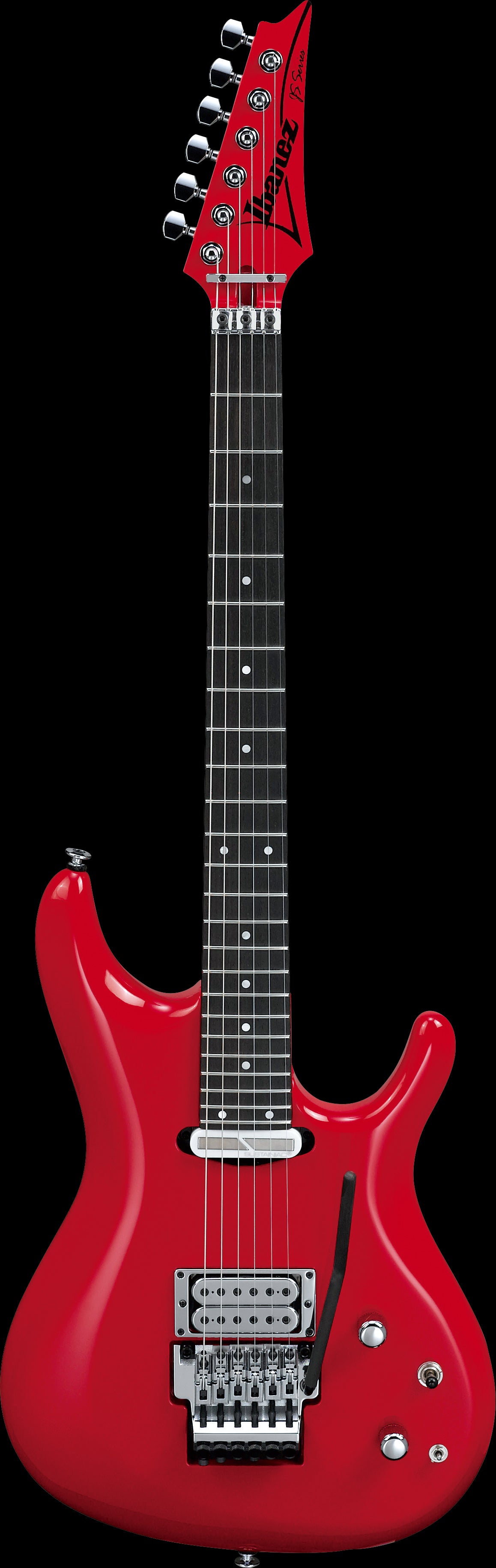 Ibanez Electric Guitar - Joe Satriani Signature 6str Electric Guitar w/Case - Muscle Car Red - JS2480MCR