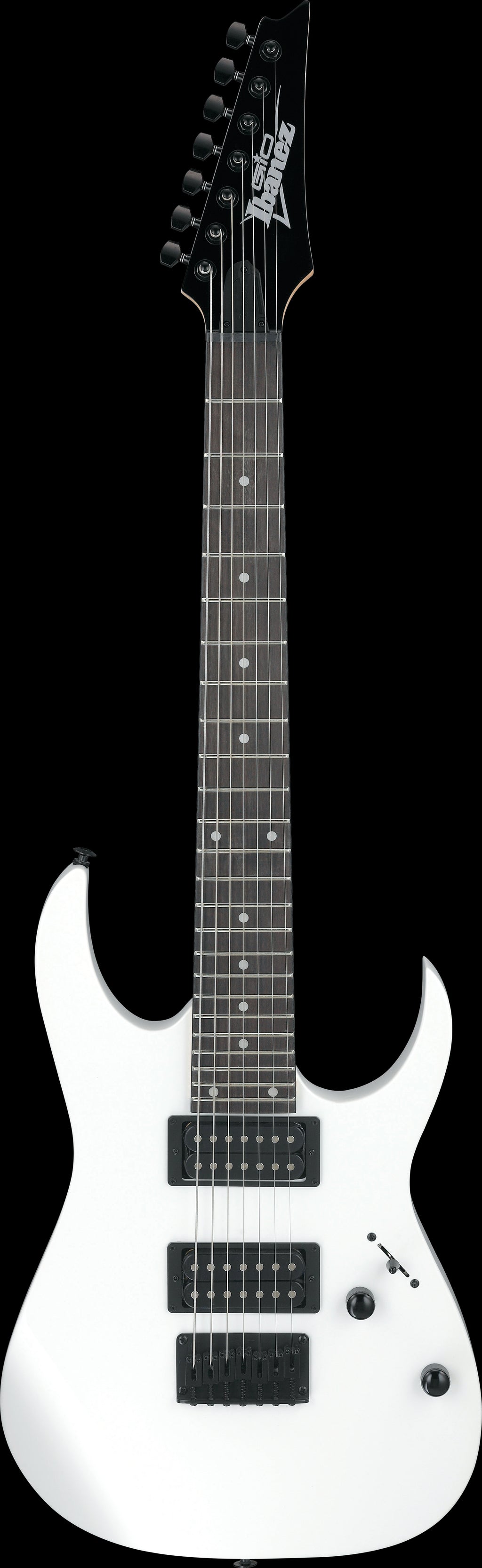 Ibanez Electric Guitar - GIO RG 7str Electric Guitar  - White - GRG7221WH