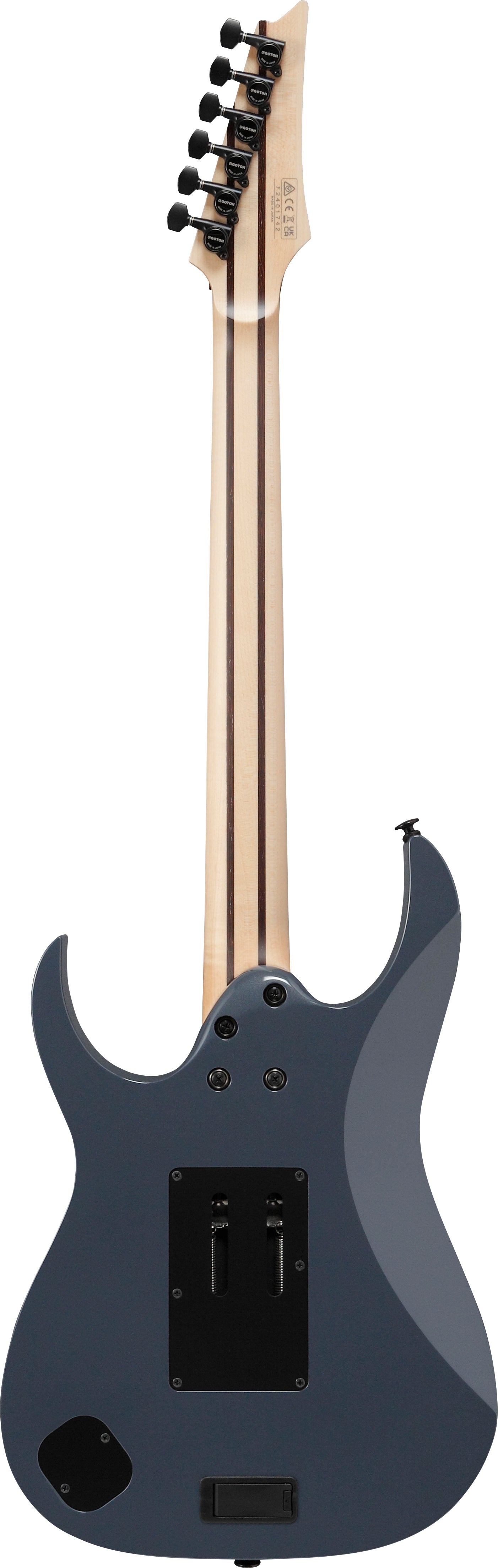 Ibanez Electric Guitar - RG Prestige 6str Electric Guitar w/Case - Gray Metallic - RGR5130GRM