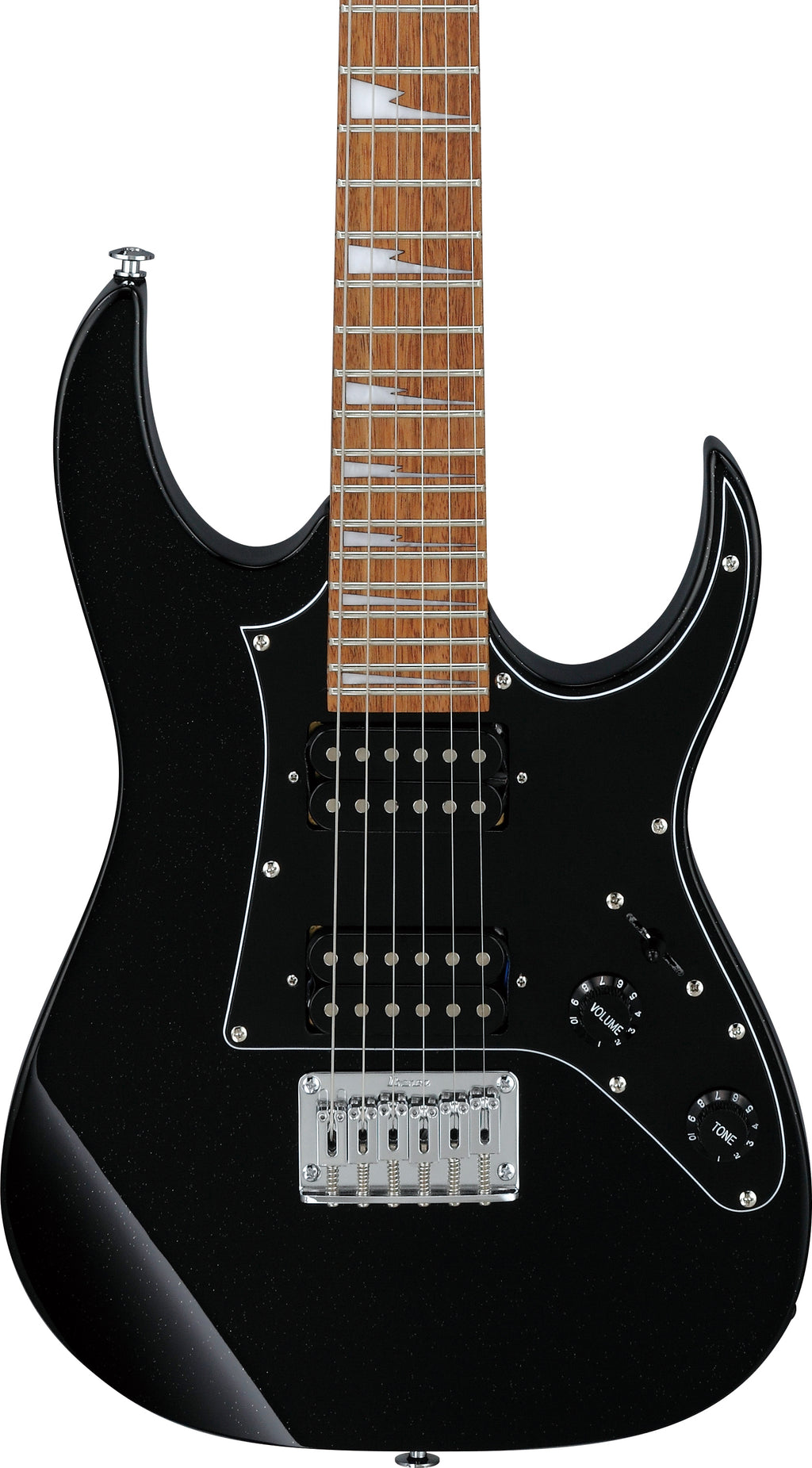 Ibanez Electric Guitar - GIO RG miKro 6str Electric Guitar - Black Night - GRGM21BKN