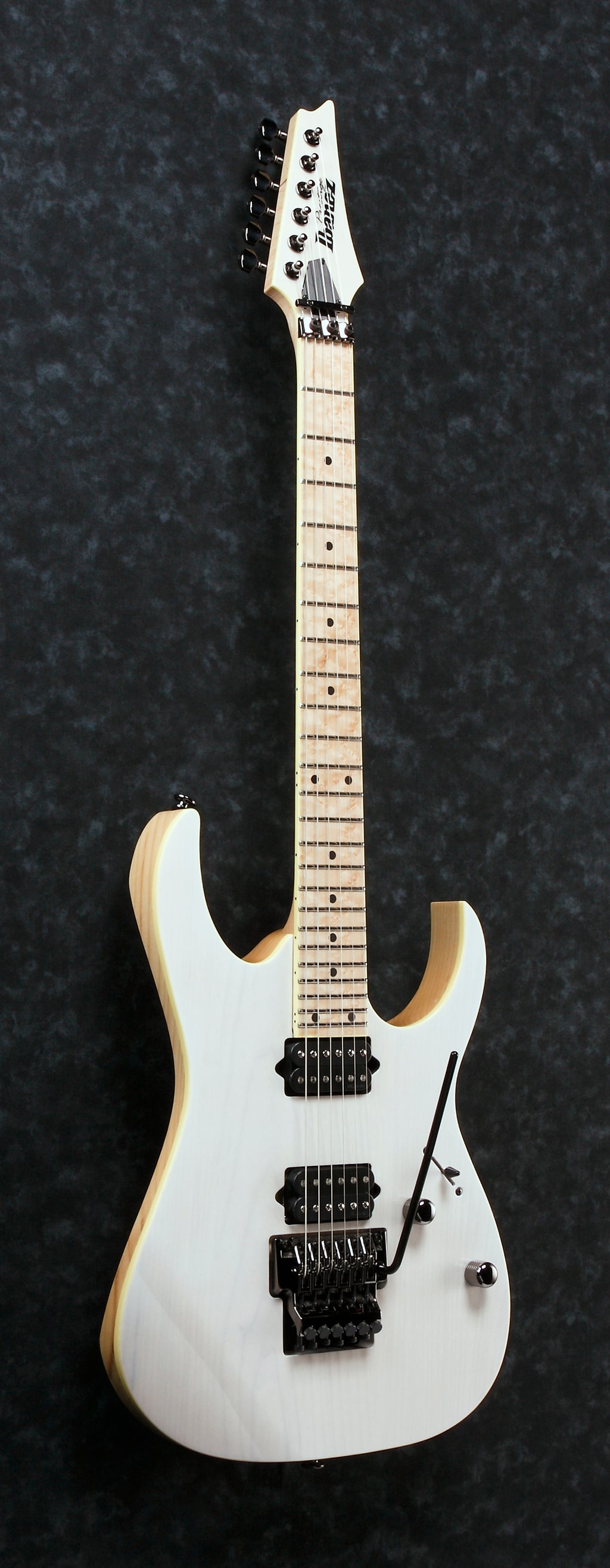 Ibanez Electric Guitar - RG Prestige 6str Electric Guitar w/Case - Antique White Blonde - RG652AHMAWD