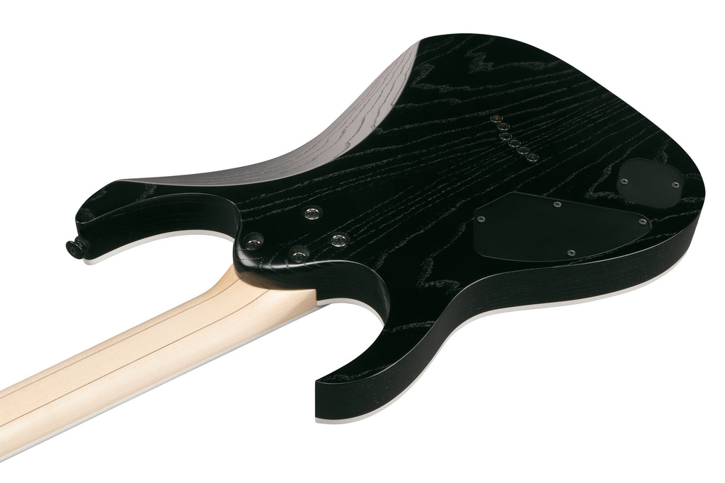 Ibanez Electric Guitar - RG Prestige 6str Electric Guitar w/Case - Weathered Black - RGR652AHBFWK