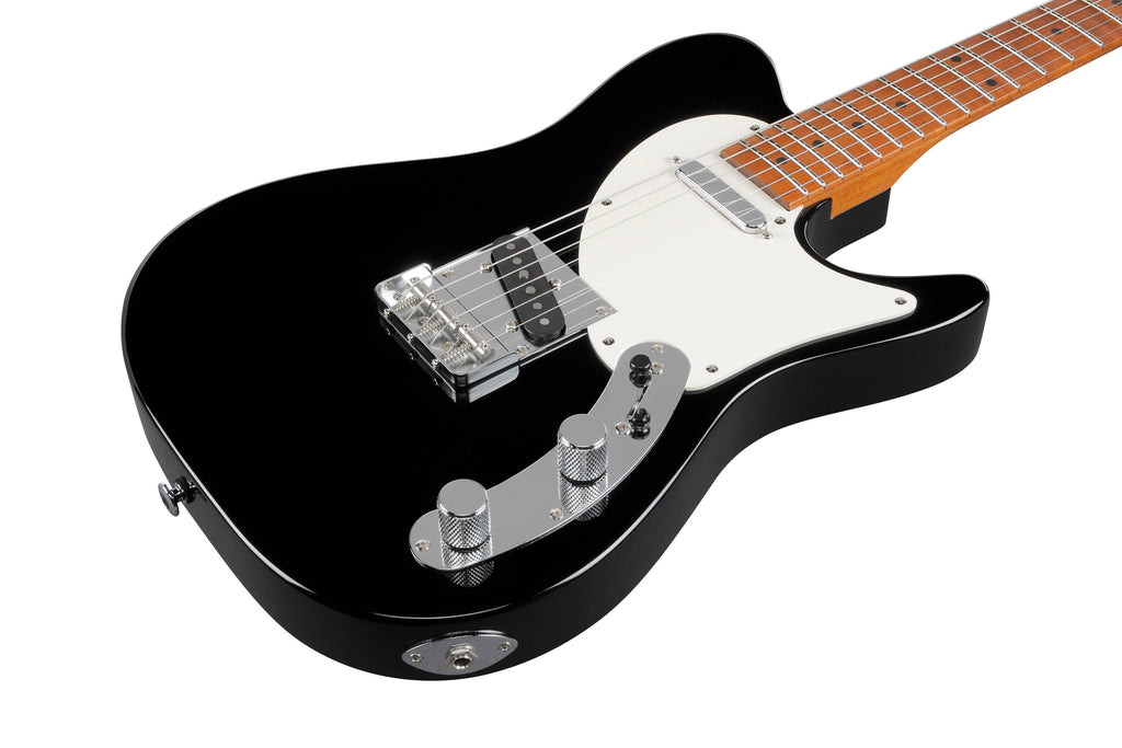 Ibanez Electric Guitar - Josh Smith Signature 6str Electric Guitar w/Case - Black - FLATV1BK