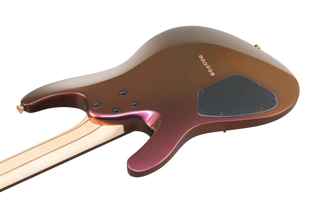Ibanez Electric Guitar - S Axe Design Lab Multi-scale 6str Electric Guitar - Rose Gold Chameleon - SML721RGC