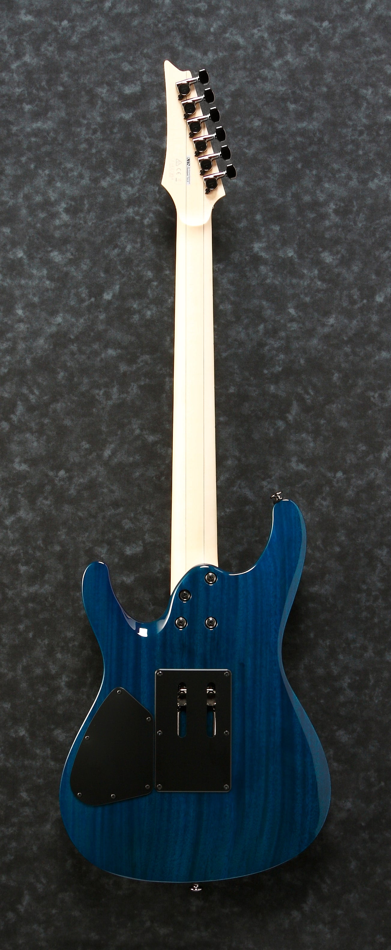 Ibanez Electric Guitar - S Prestige 6str Electric Guitar w/Case - Natural Blue - S6570QNBL
