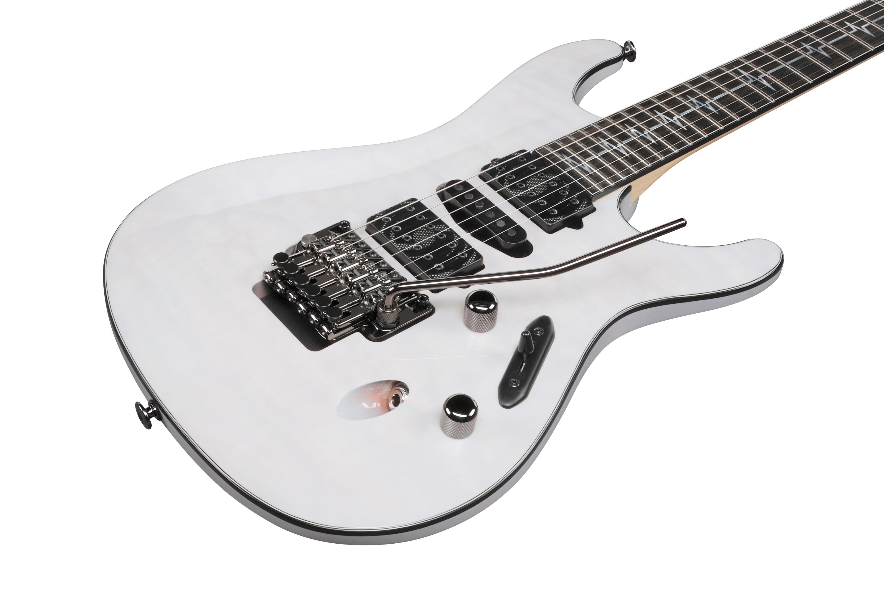 Ibanez Electric Guitar - Nita Strauss Signature 6str Electric Guitar w/Bag - Ghost - JIVAX2GH