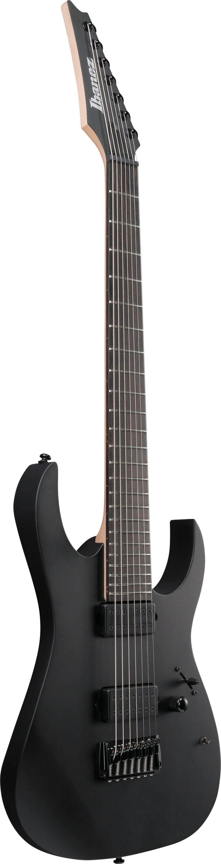 Ibanez Electric Guitar - RG Iron Label 6str Electric Guitar - Black Flat - RGIXL7BKF