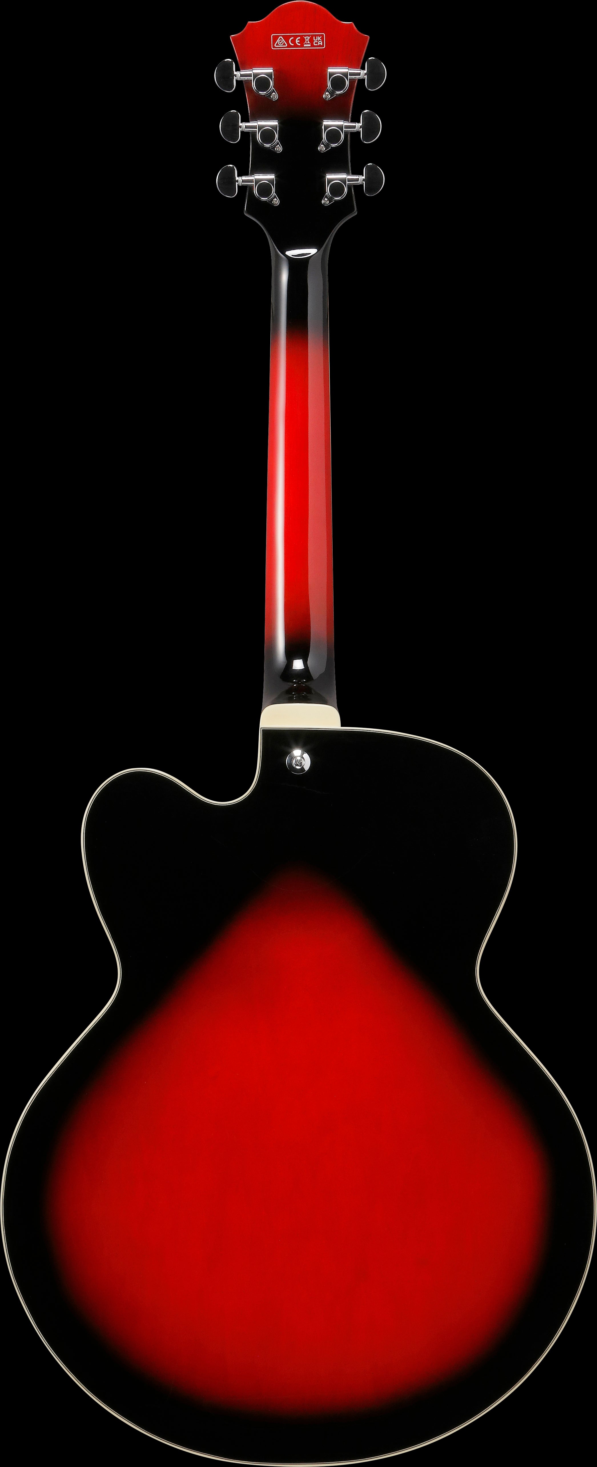 Ibanez Electric Guitar - AF Artcore 6str Electric Guitar  - Transparent Red Sunburst - AF75TRS