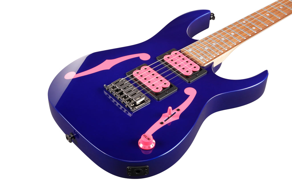 Ibanez Electric Guitar - Paul Gilbert Signature 6str Electric Guitar (22.2" scale) - Jewel Blue - PGMM11JB