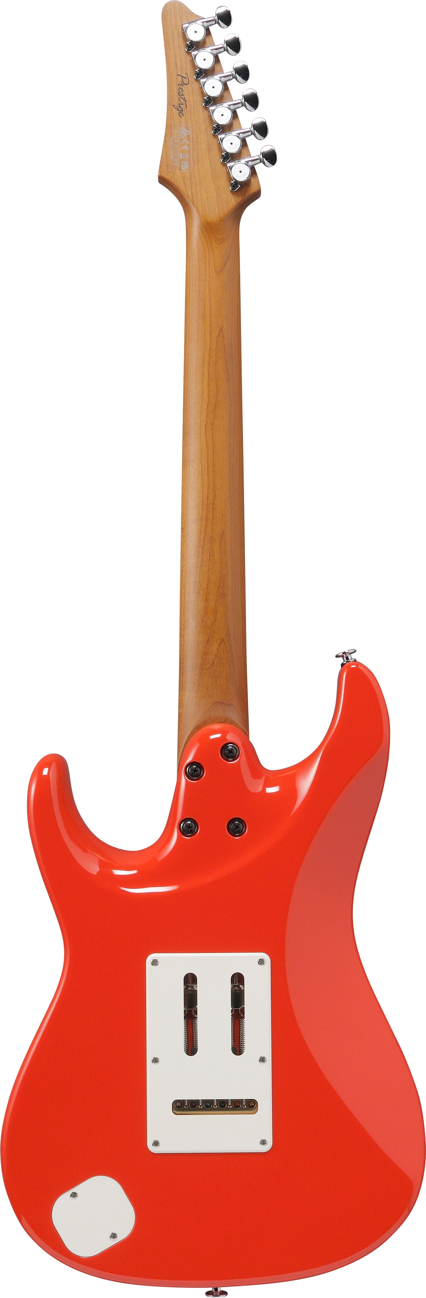 Ibanez Electric Guitar - AZ Prestige 6str Electric Guitar w/Case - Vermillion Red - AZ2204NWVR