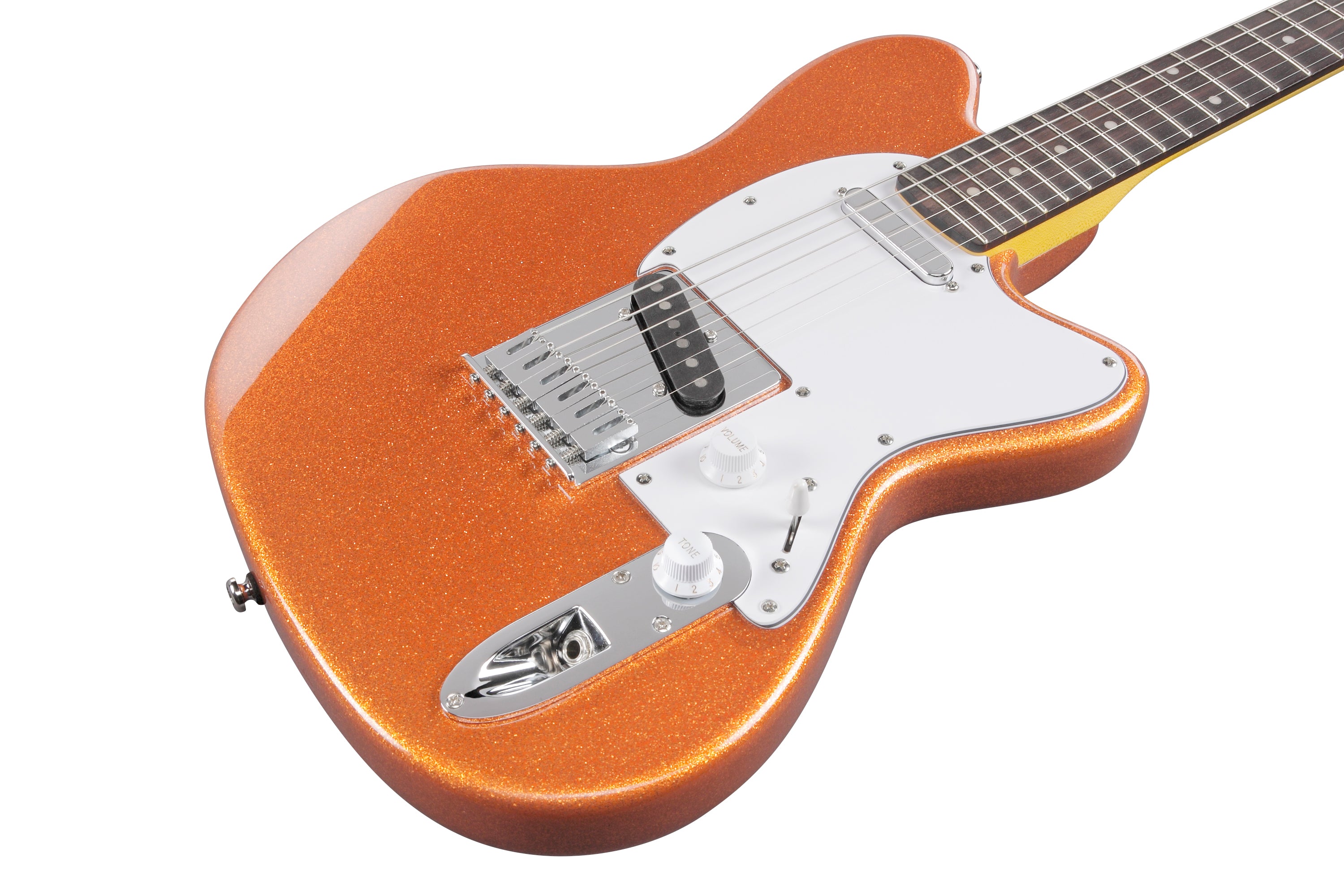 Ibanez Electric Guitar - Yvette Young Signature 6str Electric Guitar - Orange Cream Sparkle - YY20OCS