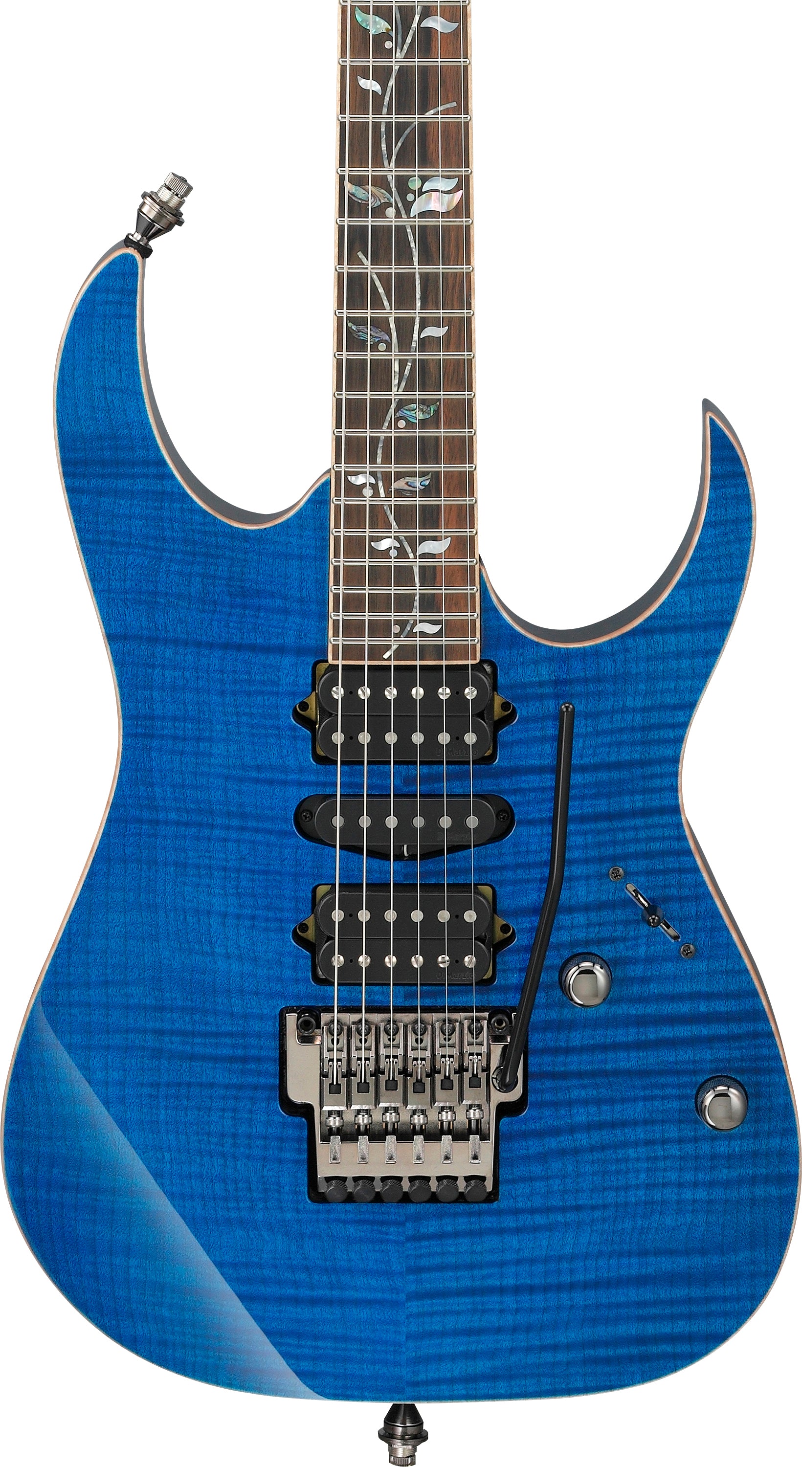 Ibanez Electric Guitar - RG j.custom 6str Electric Guitar w/Case - Royal Blue Sapphire - RG8570RBS