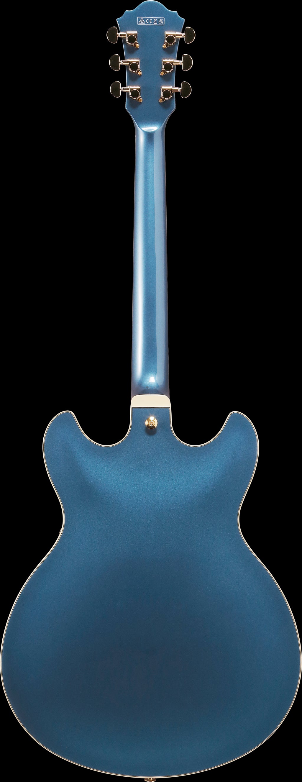 Ibanez Electric Guitar - AS Artcore Semi-hollow Electric Guitar - Prussian Blue Metallic - AS73GPBM