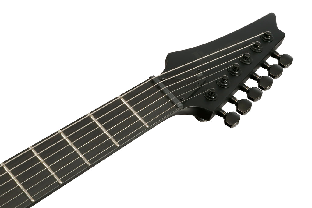 Ibanez Electric Guitar - RG Iron Label 6str Electric Guitar - Black Flat - RGRTB621BKF