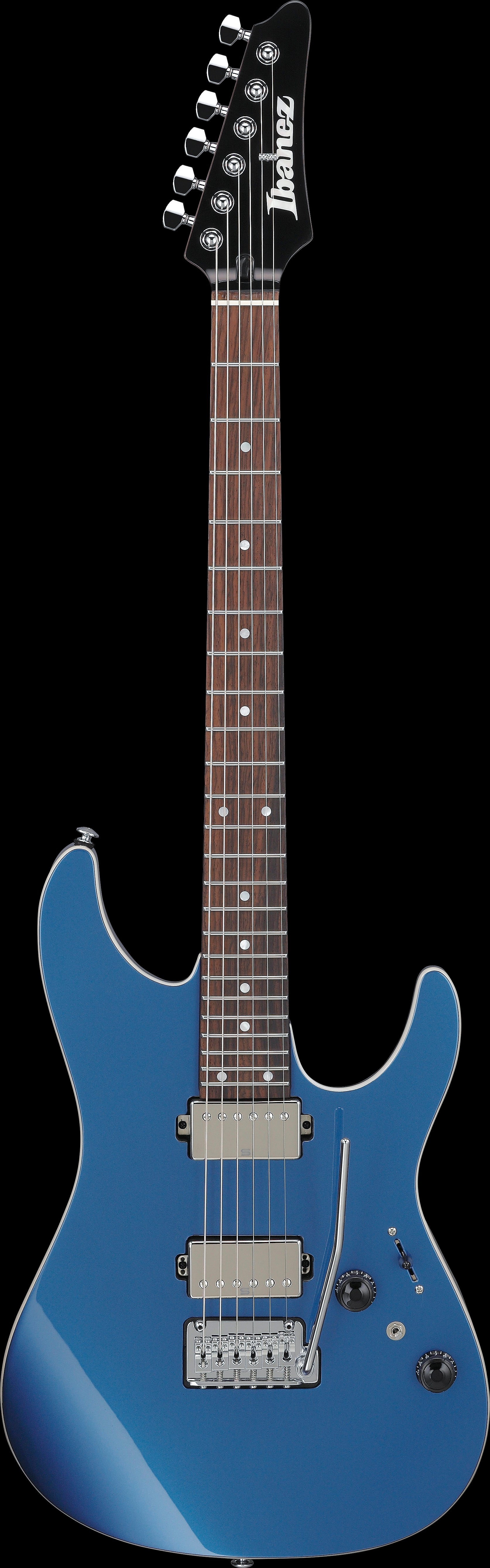 Ibanez Electric Guitar - AZ Premium 6str Electric Guitar - Prussian Blue Metallic - AZ42P1PBE