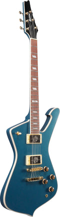 Ibanez Electric Guitar - Iceman 6str Electric Guitar w/Bag - Antique Blue Metallic - IC420ABM