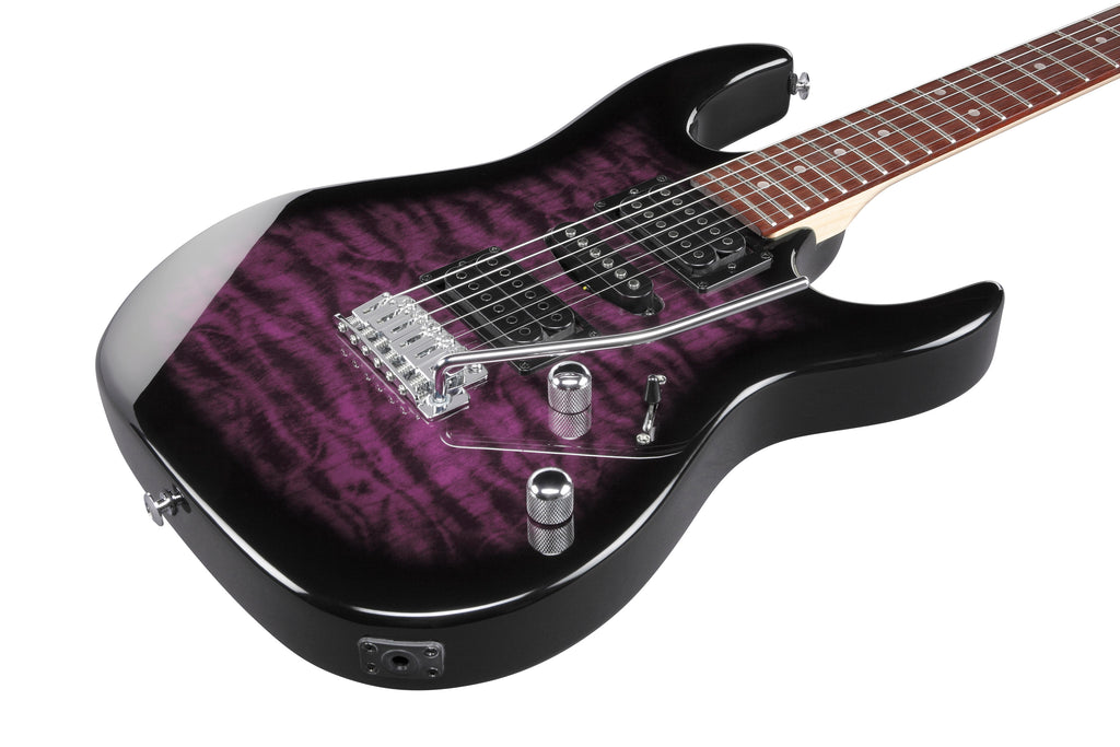 Ibanez Electric Guitar - GIO RX 6str Electric Guitar - Transparent Violet Sunburst - GRX70QATVT