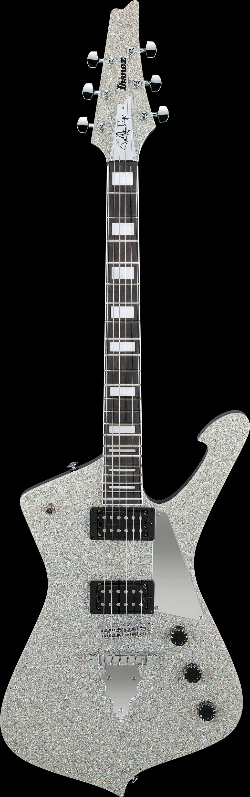 Ibanez Electric Guitar - Paul Stanley Signature 6str Electric Guitar  - Silver Sparkle - PS60SSL