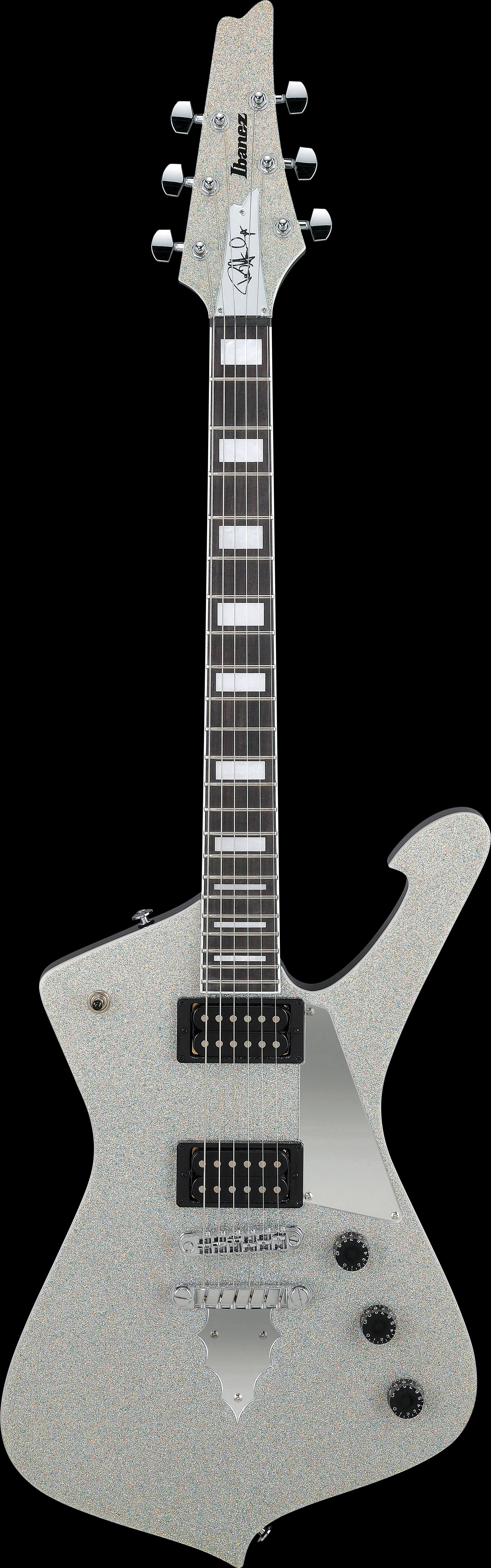 Ibanez Electric Guitar - Paul Stanley Signature 6str Electric Guitar  - Silver Sparkle - PS60SSL