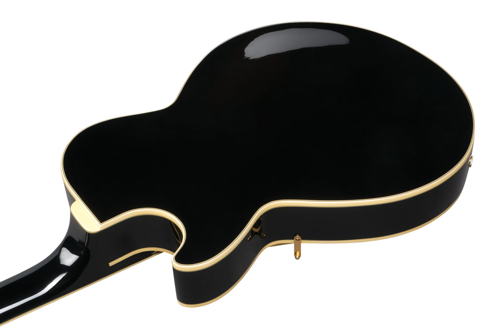 Ibanez Electric Guitar - George Benson Signature 6str Electric Guitar w/Case - Black - GB10BK