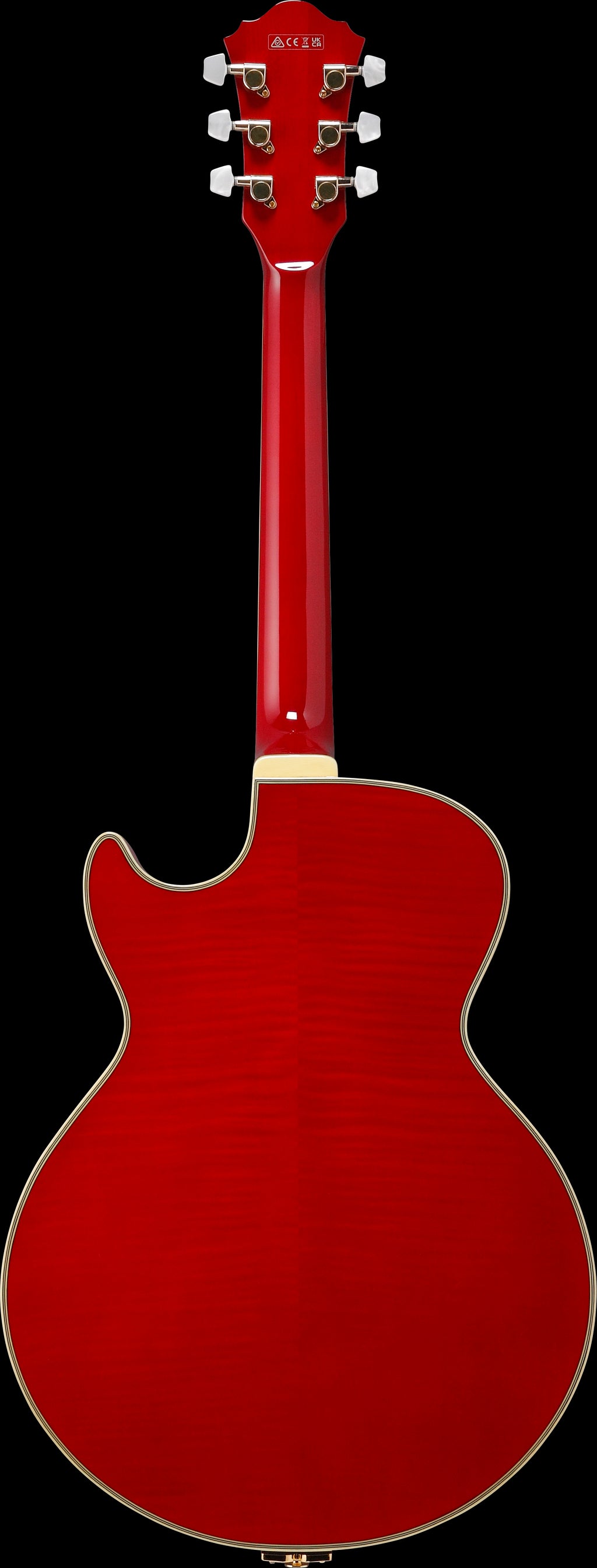 Ibanez Electric Guitar - George Benson Signature 6str Electric Guitar - Sapphire Red - GB10SEFMSRR