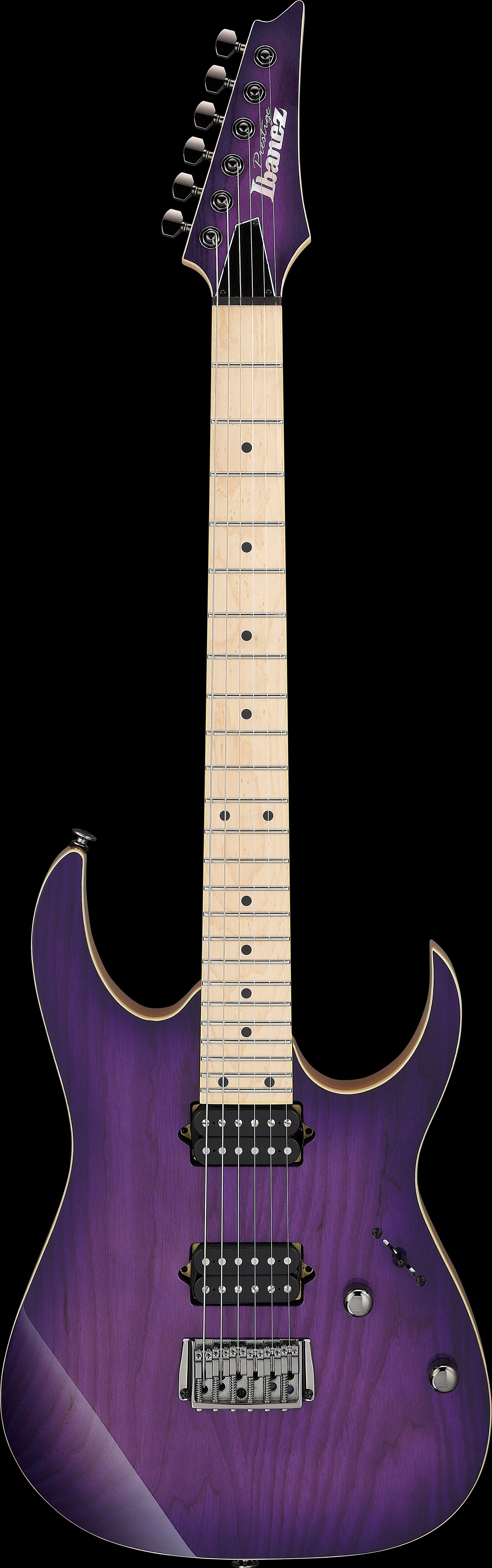 Ibanez Electric Guitar - RG Prestige 6str Electric Guitar w/Case - Royal Plum Burst - RG652AHMFXRPB
