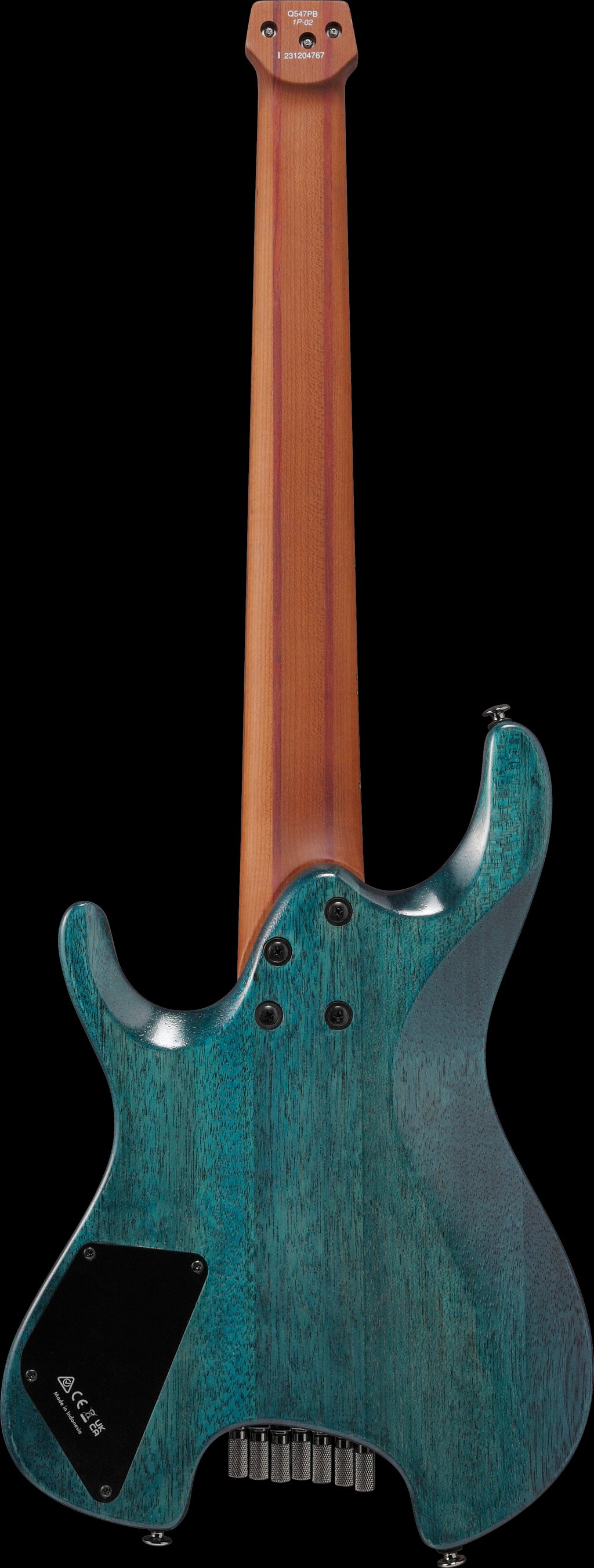Ibanez Electric Guitar - Q Standard 7str Electric Guitar - Cosmic Blue Low Gloss - Q547PBCOL