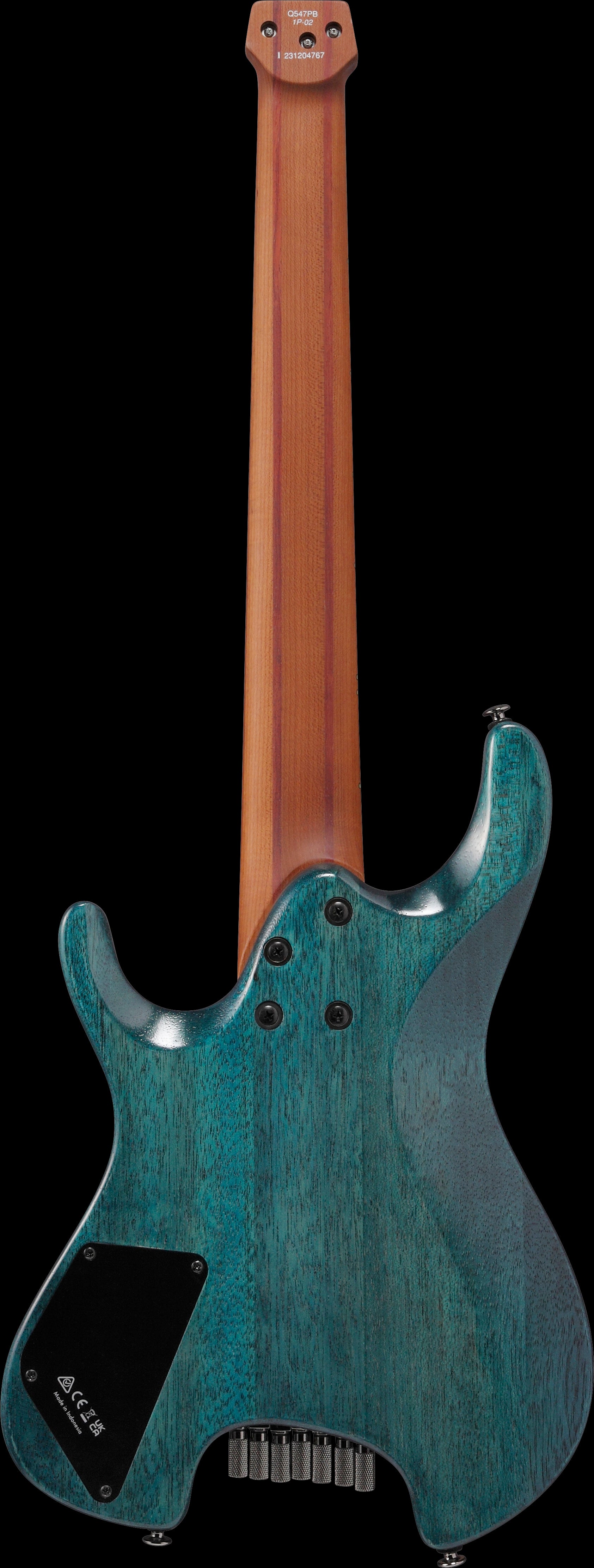Ibanez Electric Guitar - Q Standard 7str Electric Guitar - Cosmic Blue Low Gloss - Q547PBCOL