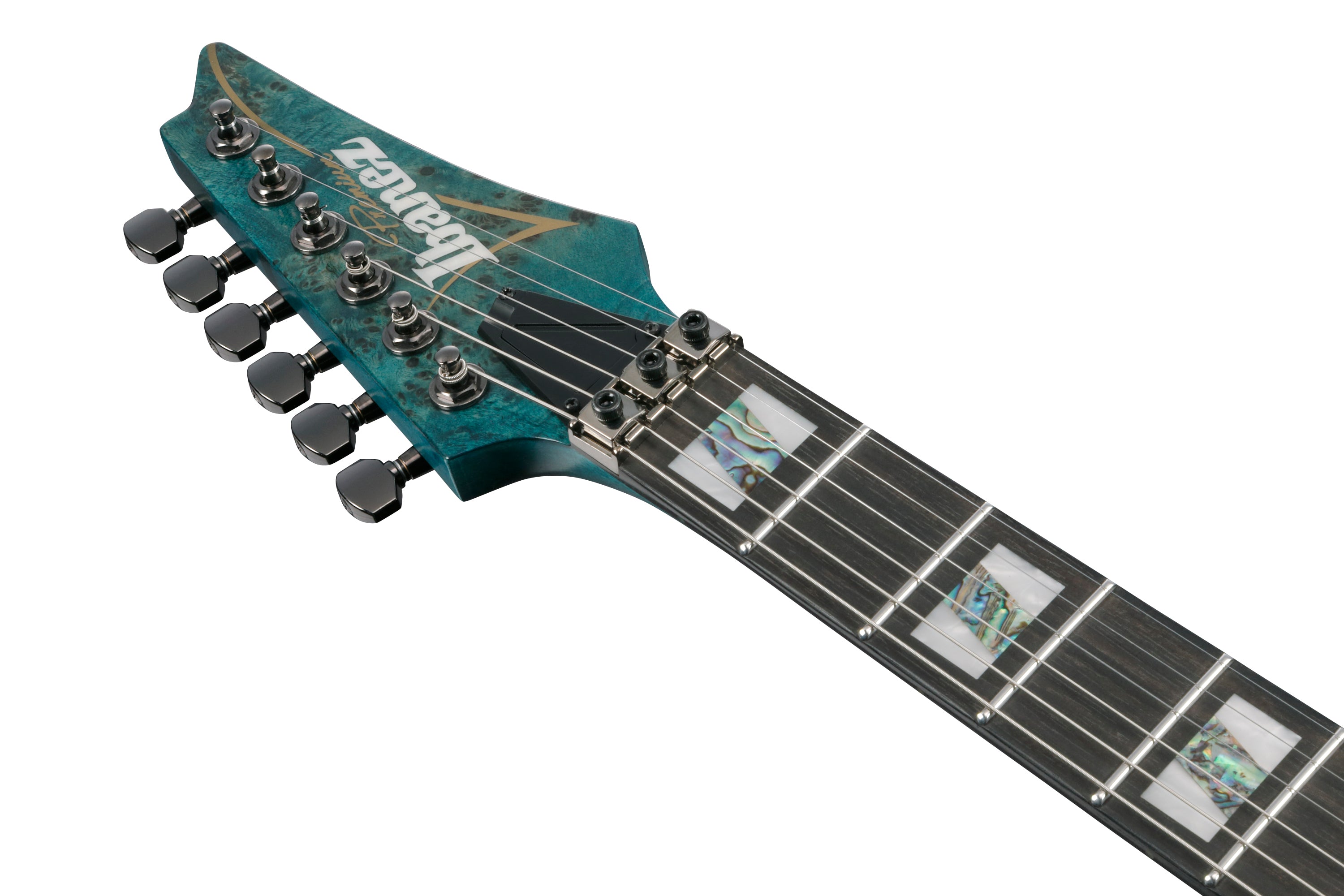 Ibanez Electric Guitar - RG Premium 6str Electric Guitar w/ Bag - Cosmic Blue Low Gloss - RGT1220PBKCOL