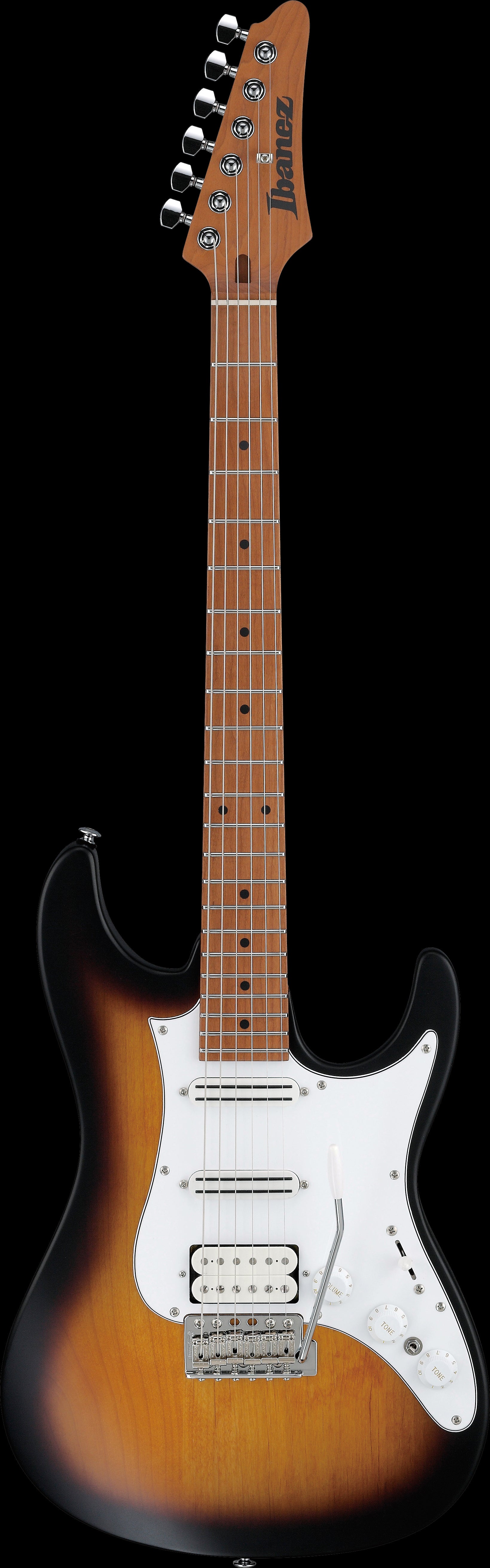 Ibanez Electric Guitar - Andy Timmons Signature Premium 6str Electric Guitar - Sunburst Matte - ATZ10PSTM