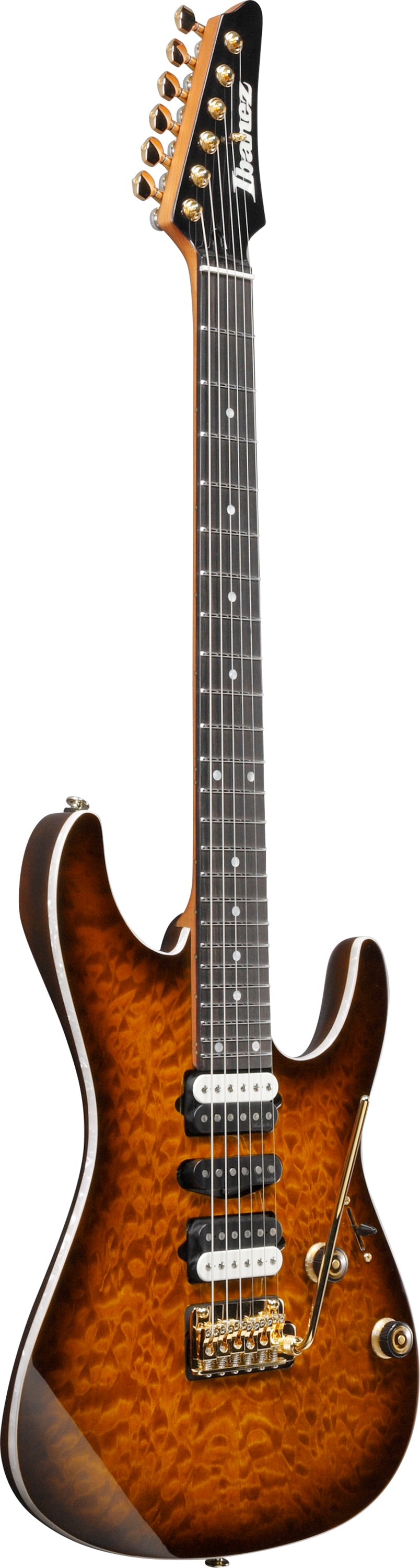 Ibanez Electric Guitar - AZ Premium 6str Electric Guitar - Dragon Eye Burst - AZ47P1QMDEB
