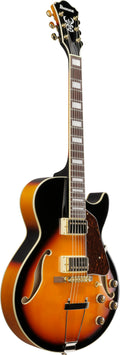 Ibanez Electric Guitar - AG Artcore Full-hollow Electric Guitar - Brown Sunburst - AG75GBS