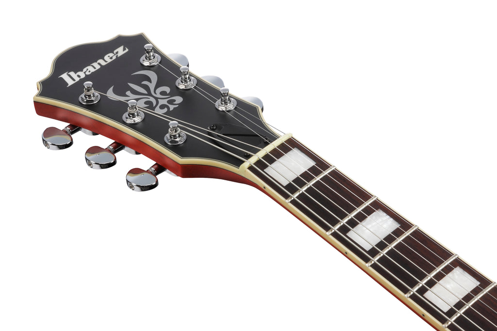 Ibanez Electric Guitar - AS Artcore 6str Electric Guitar  - Transparent Tangerine Flat - AS73TTF